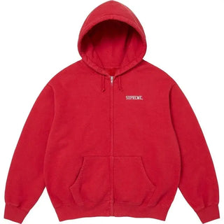 Supreme Blessed Appliqué Zip Up Hoodie