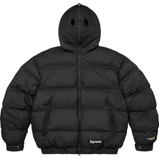 Facemask Cordura Down Black Jacket