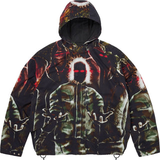 Supreme Hooded Raglan Jacket