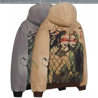 Supreme/Rita Ackermann Hooded Work Jacket