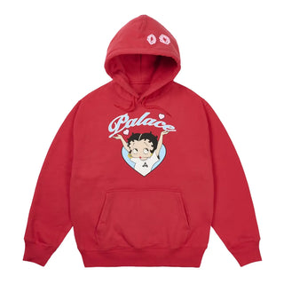 Palace x Betty Boop red Hoodie